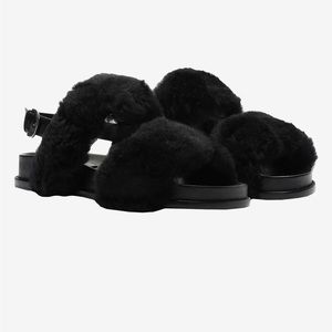 Sienna Shearling Dad Sandal
